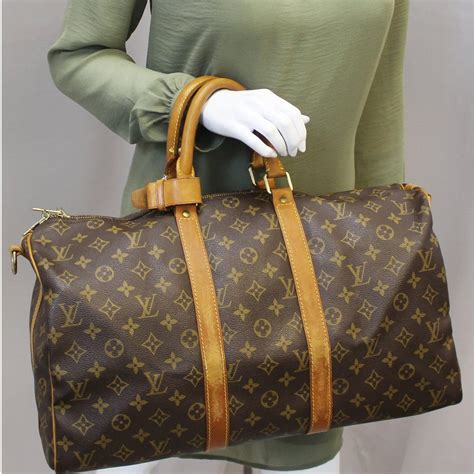 louis vuitton keepall 45 strap|Louis Vuitton Keepall bandouliere monogram.